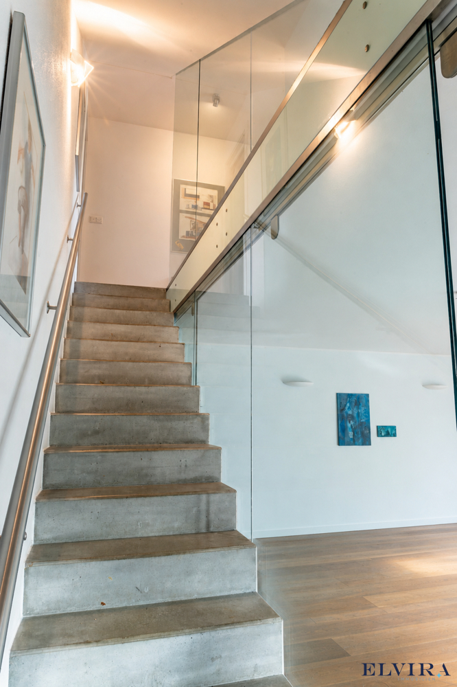 Treppe in Sichtbeton