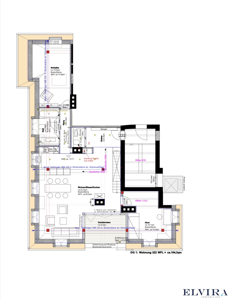 Grundriss Wohnung